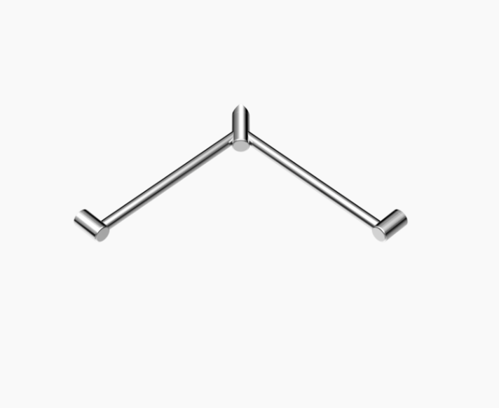 Nero Tapware Mecca Care 32mm Wrap Around Corner Grab Rail