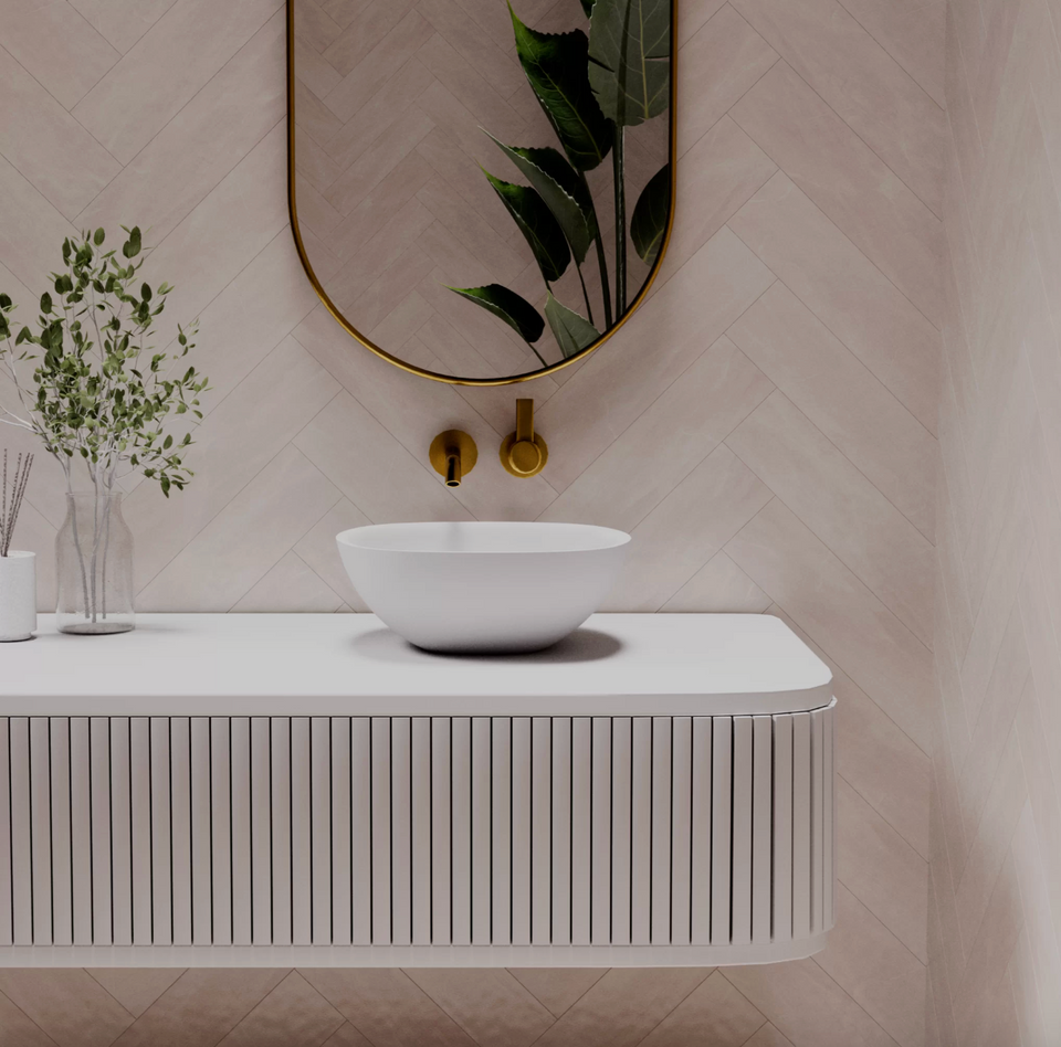 Pietra Bianca Marcello Above Counter Basin