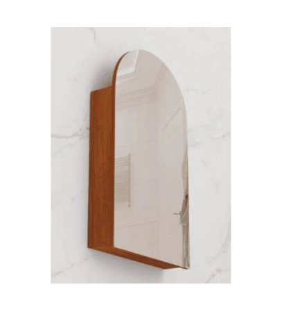 Fifth Avenue Arka Shaving Cabinet - Walnut / 800mm (ARKA8010WAL)
