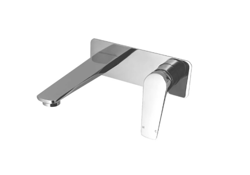 Modern National Cascade Wall Basin/Bath Mixer