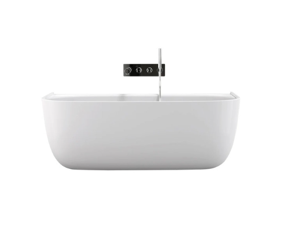 Victoria + Albert Eldon Bath - Standard White Bath with Single Matt Colour Exterior Paint (ELDON 2)