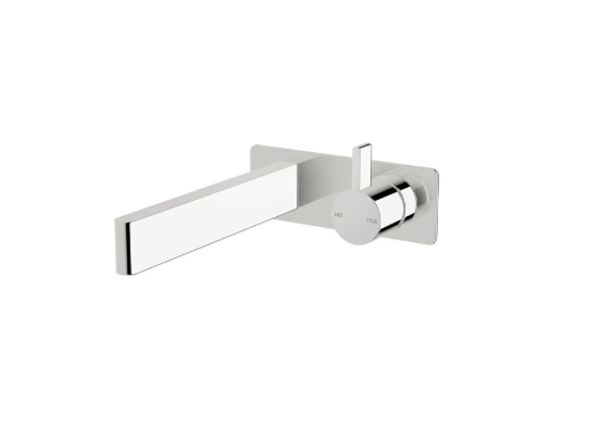 Sussex Calibre Wall Basin Mixer Outlet System 200mm Rh