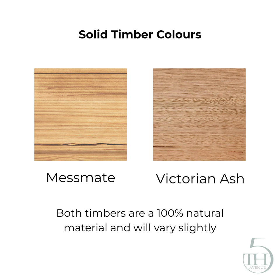 CAR15MS | Carini Wall Hung Solid Timber Bathroom Vanity | Solid-Timber-Colours