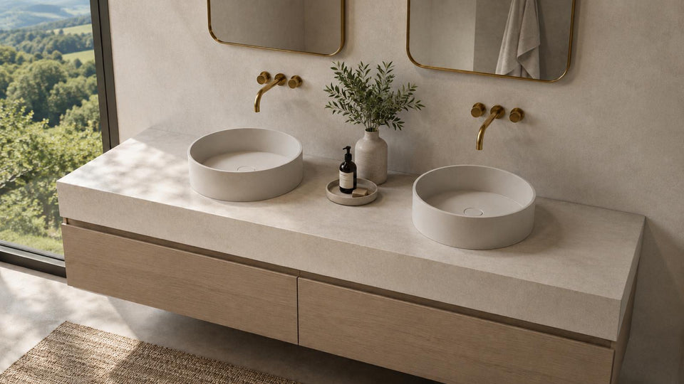 Pietra Bianca Sophia Above Counter Basin