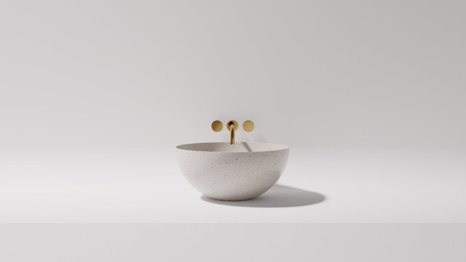 Pietra Bianca Summer Above Counter Basin