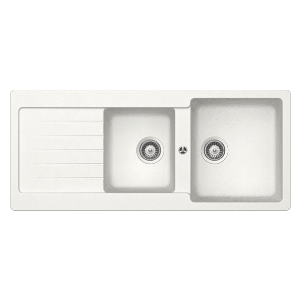 Schock Typos 1 & 3/4 Bowl with Drainer