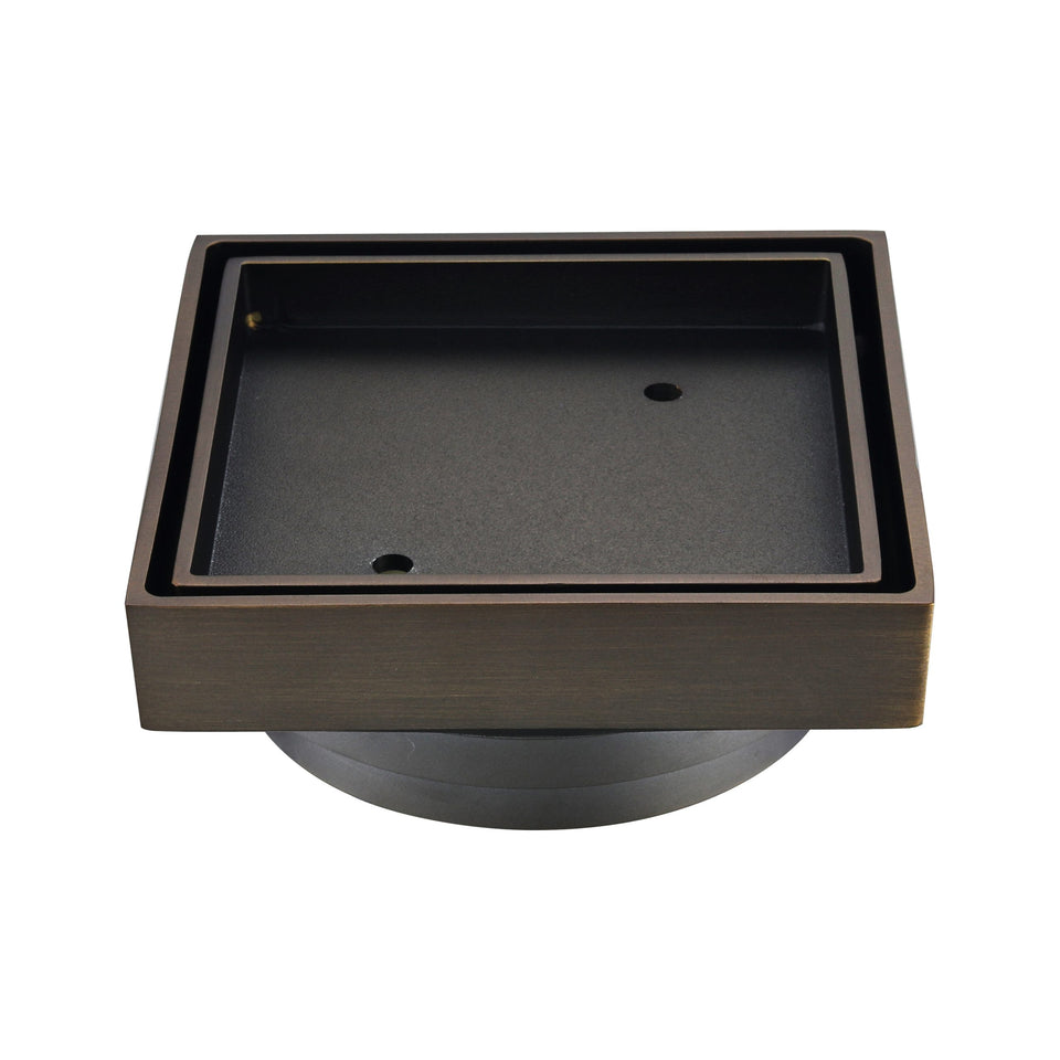 Modern National Tile Insert 95mm - Antique Brass (TFS095AB)