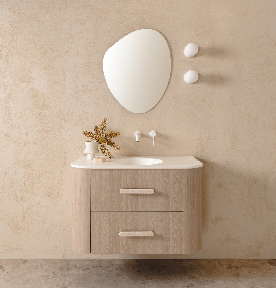 Adp Thea Curved Wall Hung Vanity Imperial Top