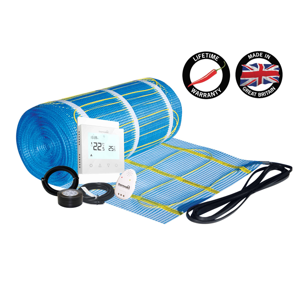 Thermogroup Thermonet 200W/m² In Screed and Bathroom Heating Kit with Thermostat (112013T)