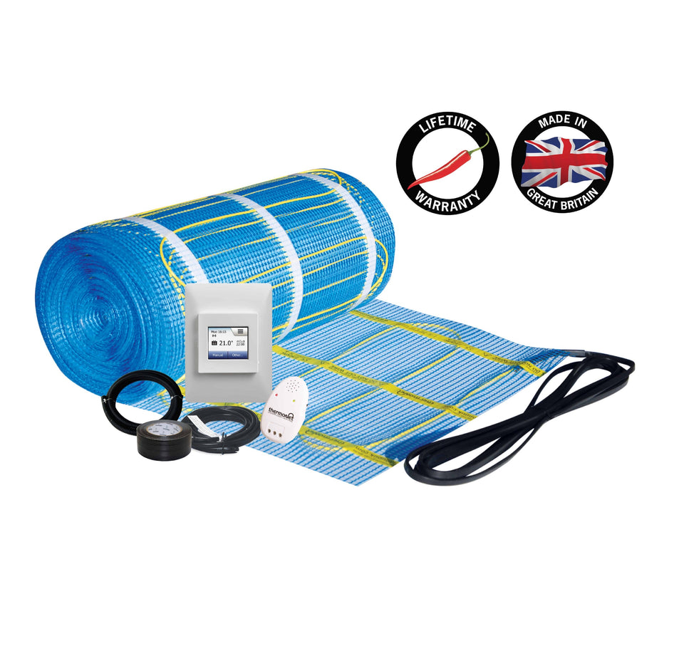 Thermogroup Thermonet 150W/m² Undertile Heating Kit with Wi-Fi Thermostat - 3.5m² 525Watts (111507TWF)
