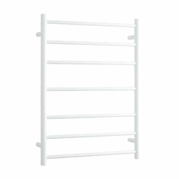 Thermogroup BS44MW Satin White Round Ladder Heated Towel Rail (BS44MW)