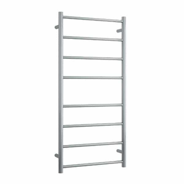 Thermogroup SRB27M Brushed Straight Round Ladder Heated Towel Rail (SRB27M)