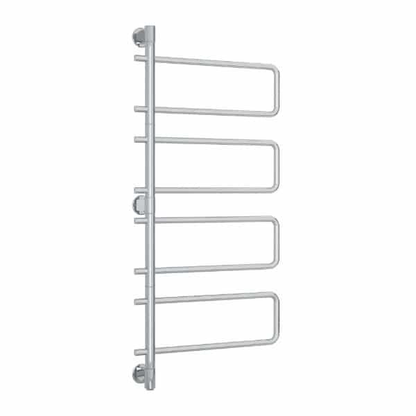 Thermogroup SV68 Straight Round Swivel Polished Heated Towel Rail (SV68)