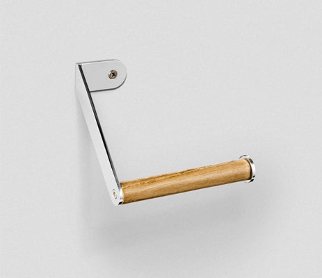 Studio Bagno Toilet Roll holder - Polished Stainless Steel (DRC01) 2