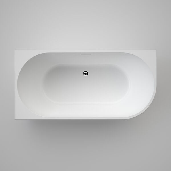 Caroma Urbane® II Back to Corner Bath 1500mm - White (UII5LHCWOF)