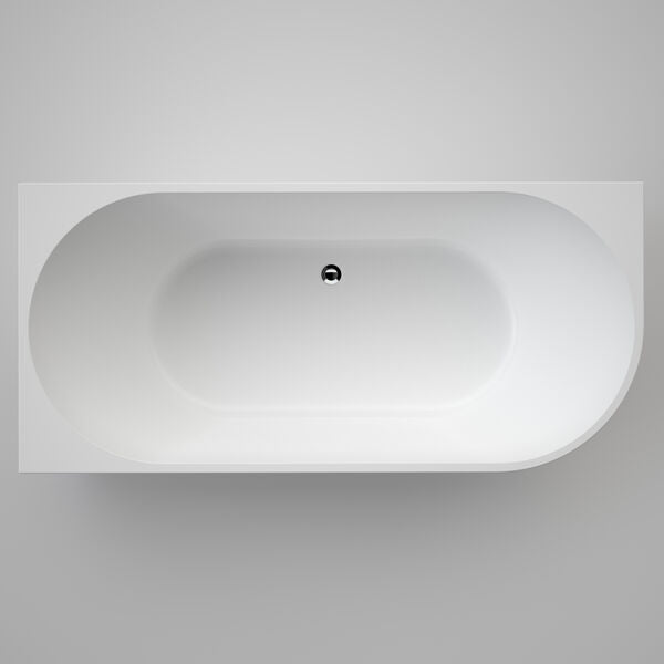 Caroma Urbane® II Back to Corner Bath 1700mm - White (UII7LHCW)