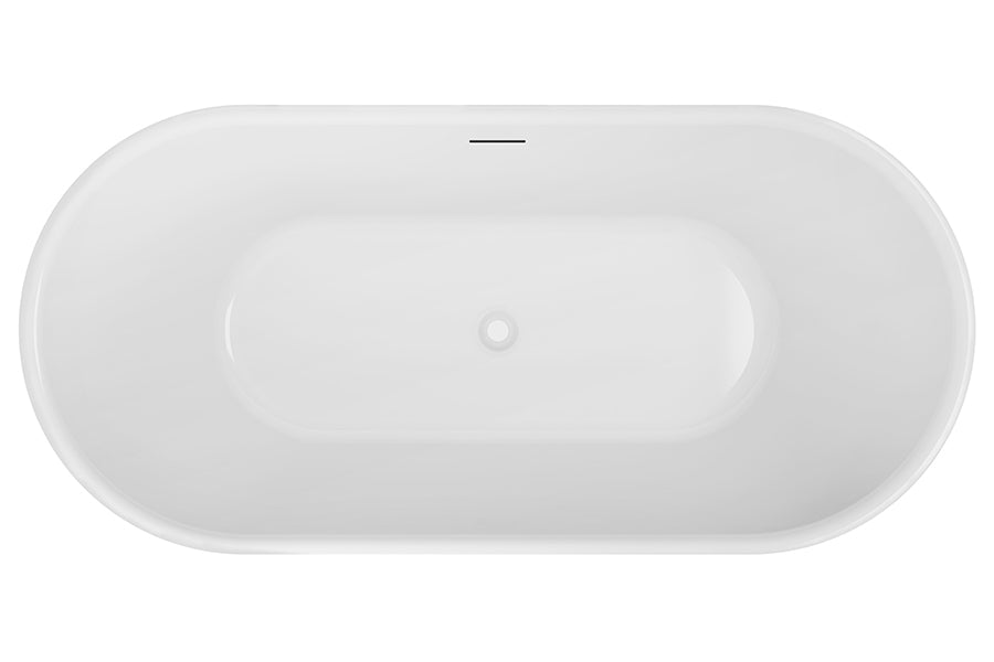 VA1500GW | Valentina 1500/1700 Gloss Freestanding Bath