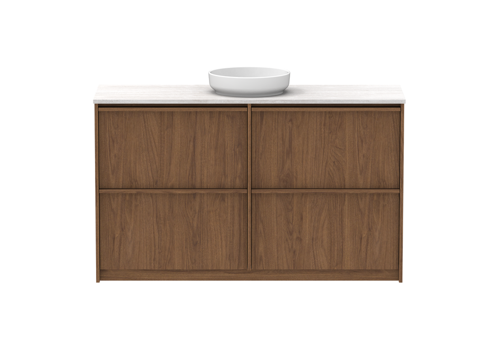 ADP Eli Floor Mount Vanity - 1500mm Right Bowl (ELIFAW1500WKRSS)