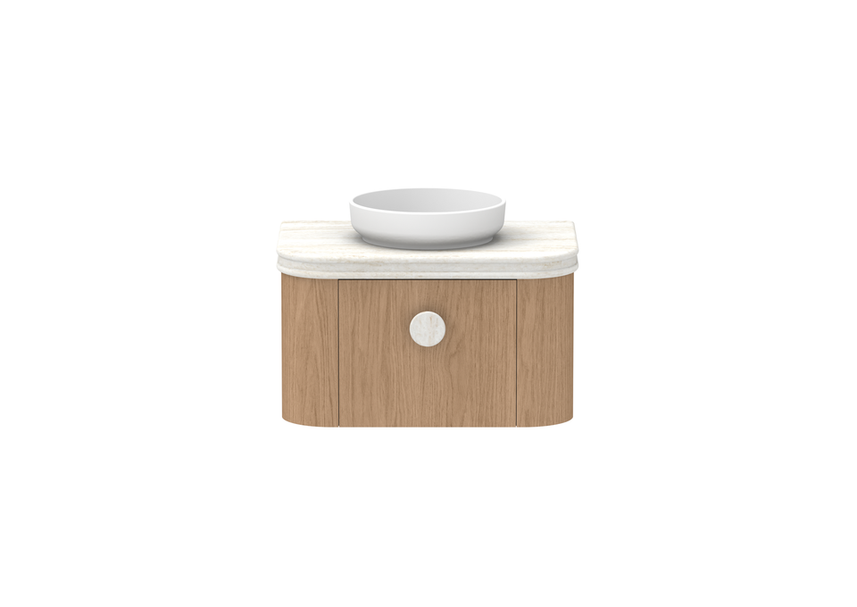 ADP Surry Curved Wall Hung Vanity Ceramic Benchtop
