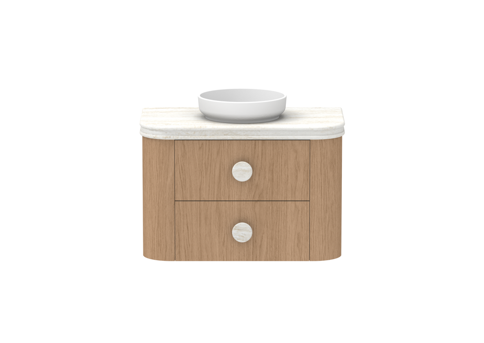Adp Thea Curved Wall Hung Vanity Imperial Top