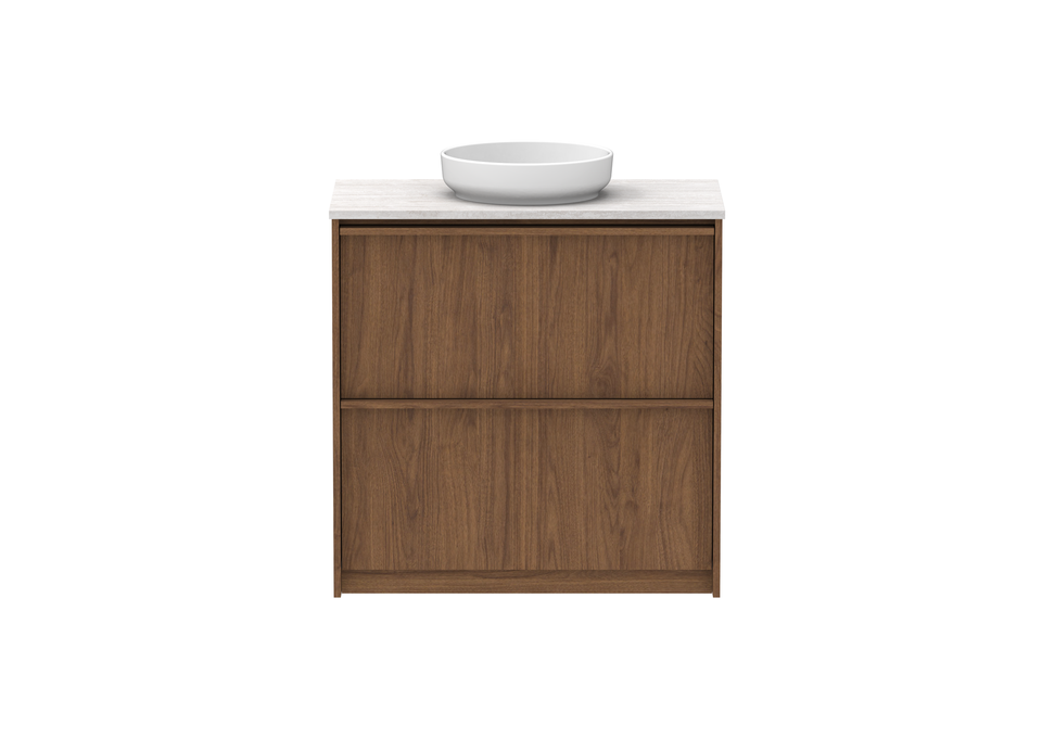 ADP Eli Floor Mount Vanity - 900mm Right Bowl (ELIFAW0900WKRSS)