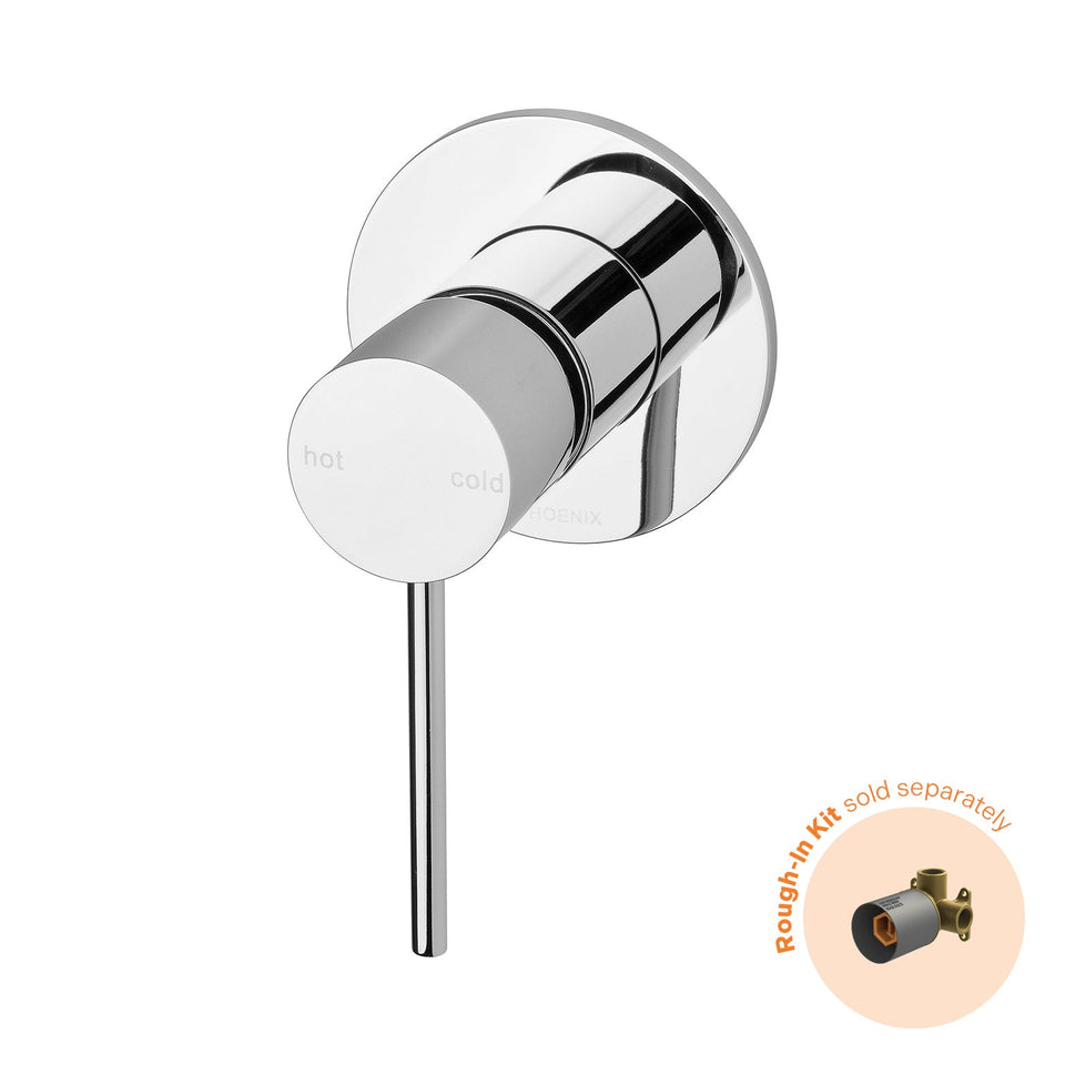 Phoenix Vivid Slimline SwitchMix Shower/Wall Mixer Trim Kit Only - Lead Free - Chrome (VS2805-00-1)