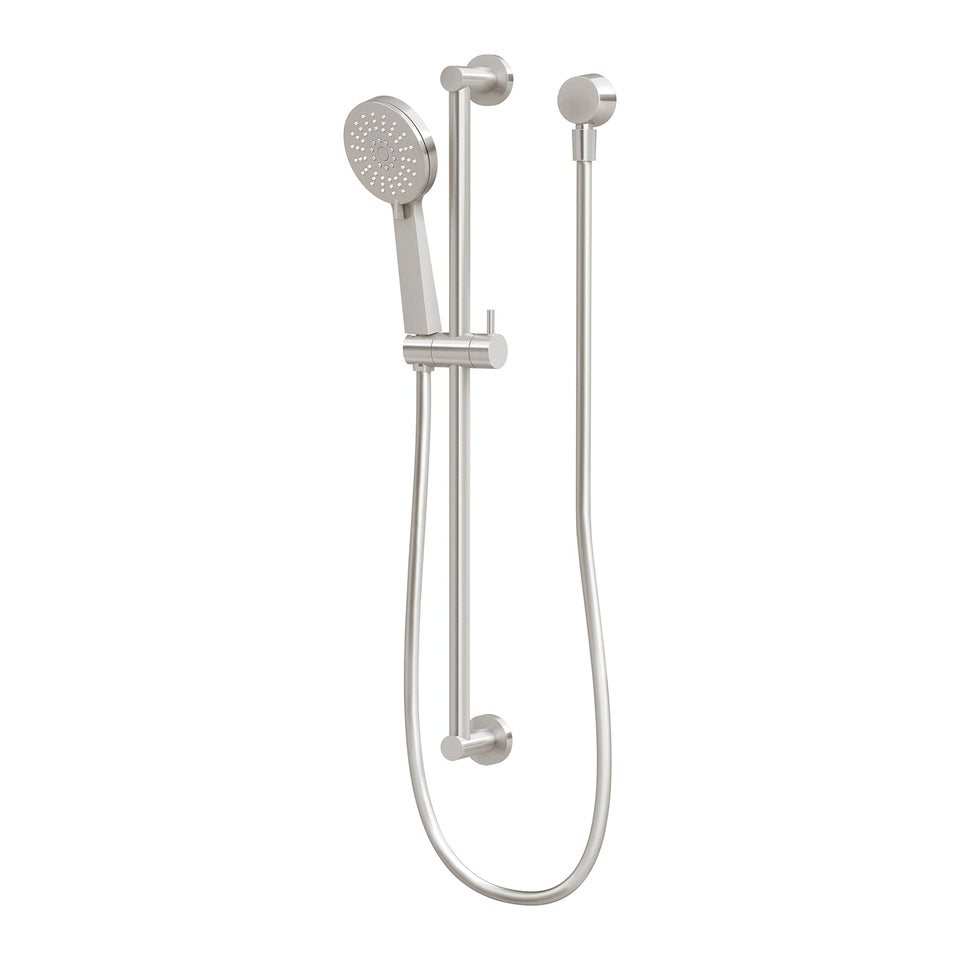 Phoenix Vivid Slimline Rail Shower - Brushed Nickel (VS685-40)
