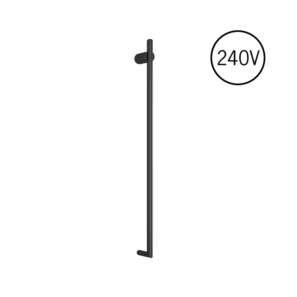 Thermogroup Vertical Heated Towel Rail - Matt Black (VTH900B)