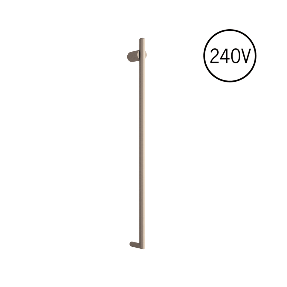 Thermogroup Vertical Heated Towel Rail - Brushed Nickel (VTH900BN)