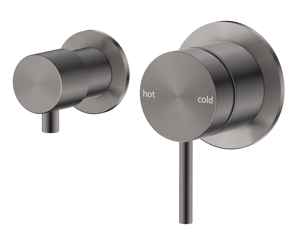 Bella Vista Mica Shower Mixer Diverter – Sideways – TRIM KIT ONLY (SHM-5-DV-SW-GM-TK)