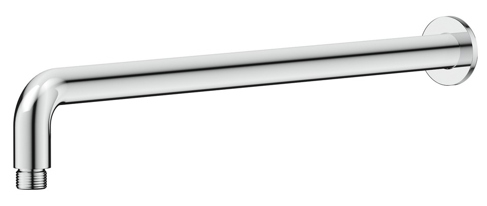 Bella Vista Mica Wall Shower Arm – 450mm – Curved (WPC-450-R-CP)