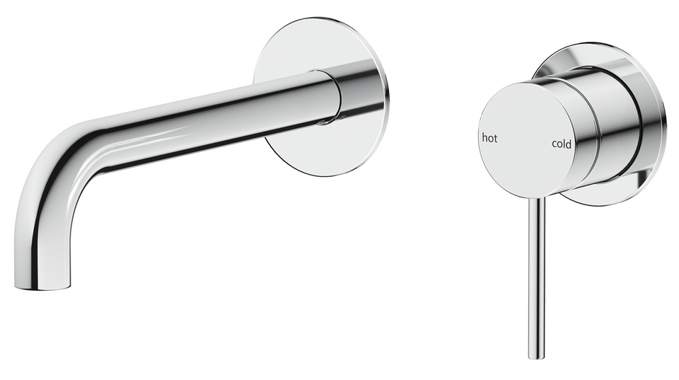 Bella Vista Mica Wall-Spout Combo – Curved Spout – 2P – TRIM KIT ONLY (WBC-5-2P-CP-TK)