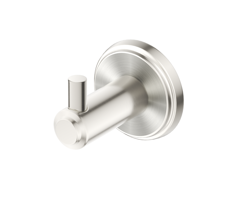 Bella Vista Mica Robe Hook Brushed Nickel