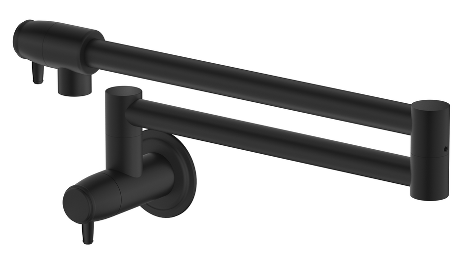 Bella Vista Mica Heritage Pot Filler (PF-CL-5-BLK)
