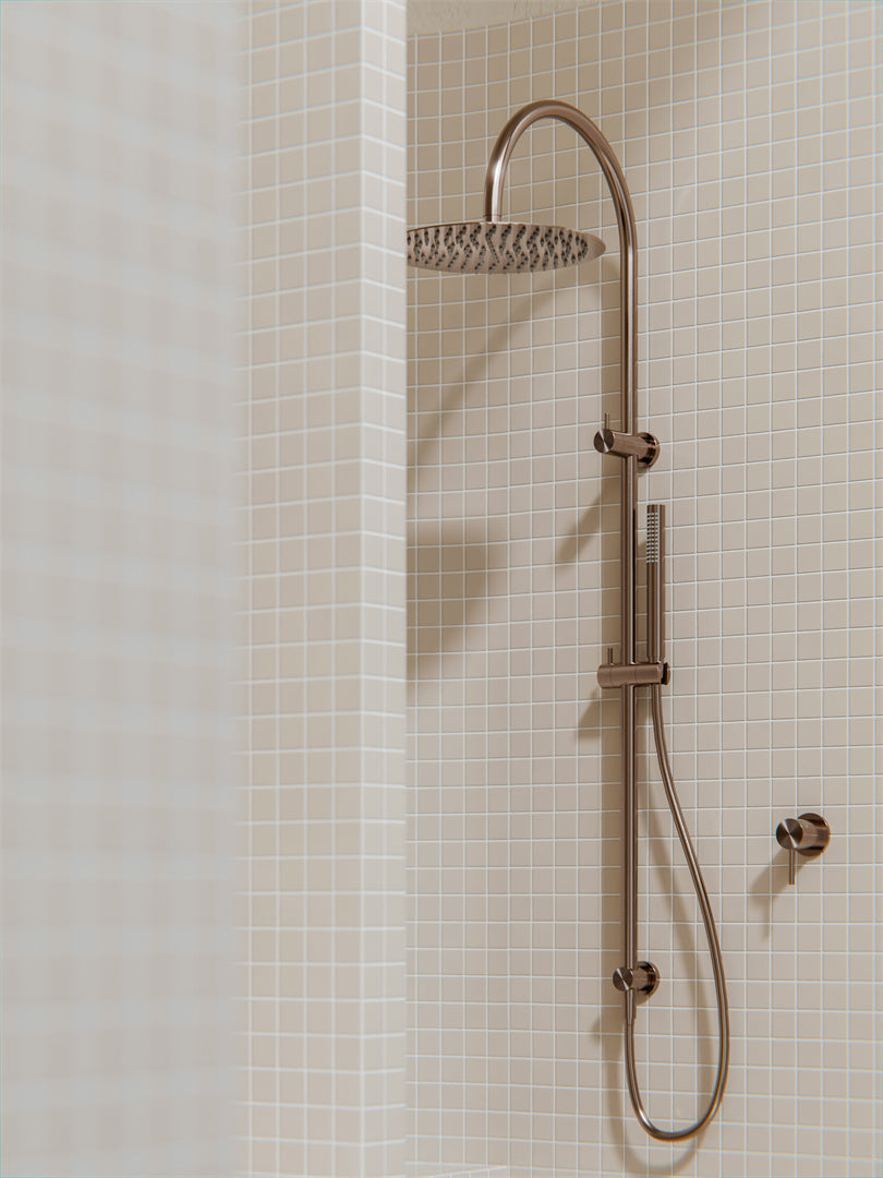 Nero Zen SS316L Twin Shower