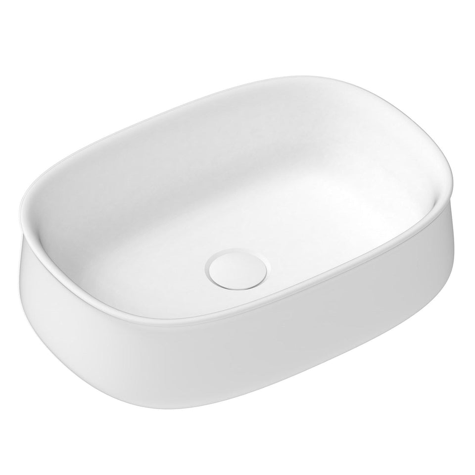 ADP Hewitt 460 x 330 Above Counter Basin Matte White