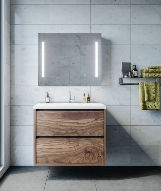 Amber Mirror Cabinet