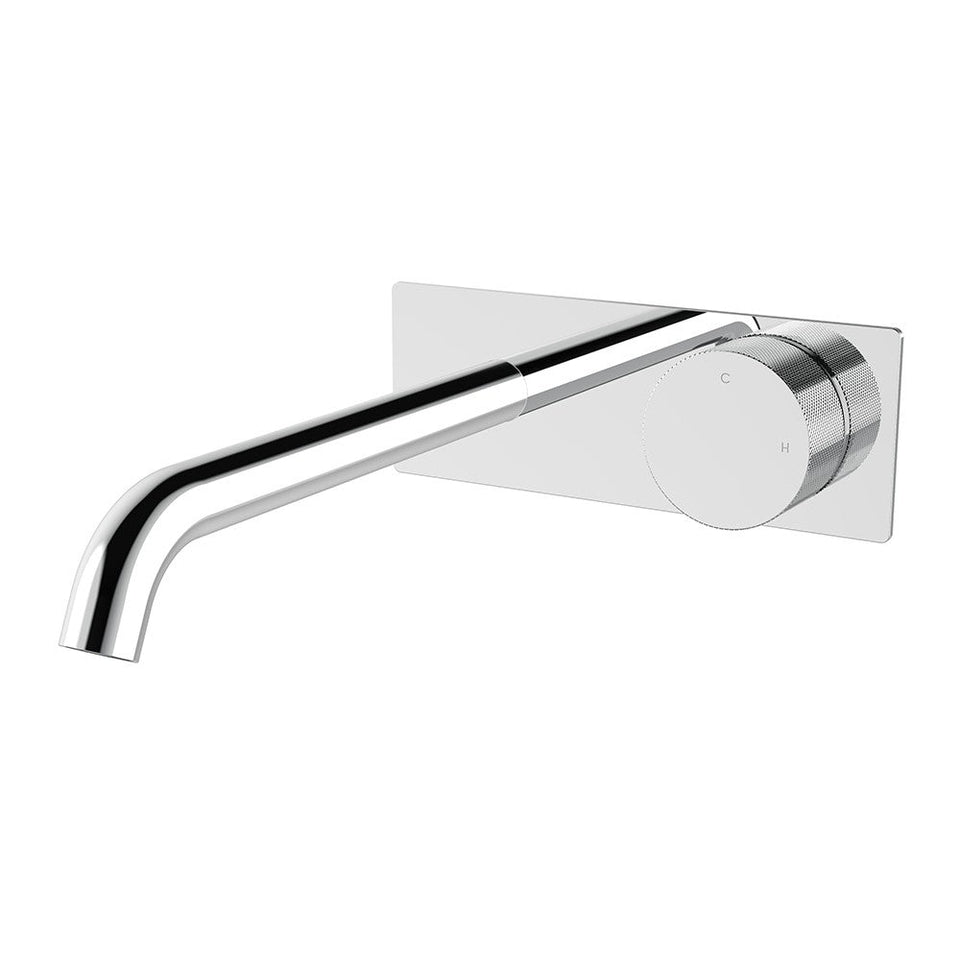 Arcisan Vierra Wall Mixer Set with Plate - Brushed Rose Gold / 220mm (RR012200.RG1 + ARB4125)