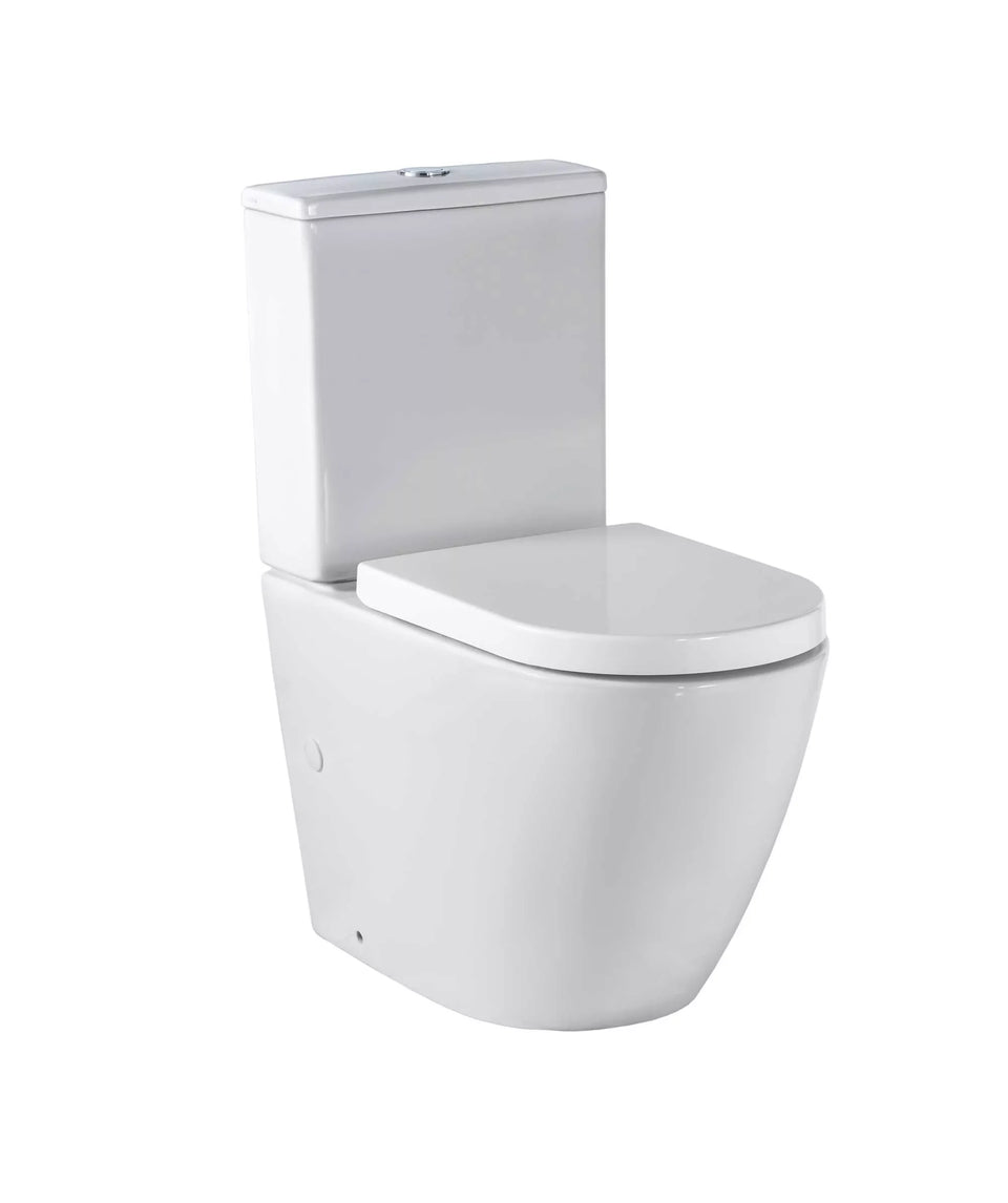 191750 | Arko Wall Faced toilet suite – White Gloss – choice of seats