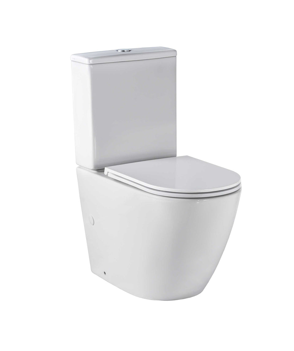 191750 | Arko Wall Faced toilet suite – White Gloss – choice of seats