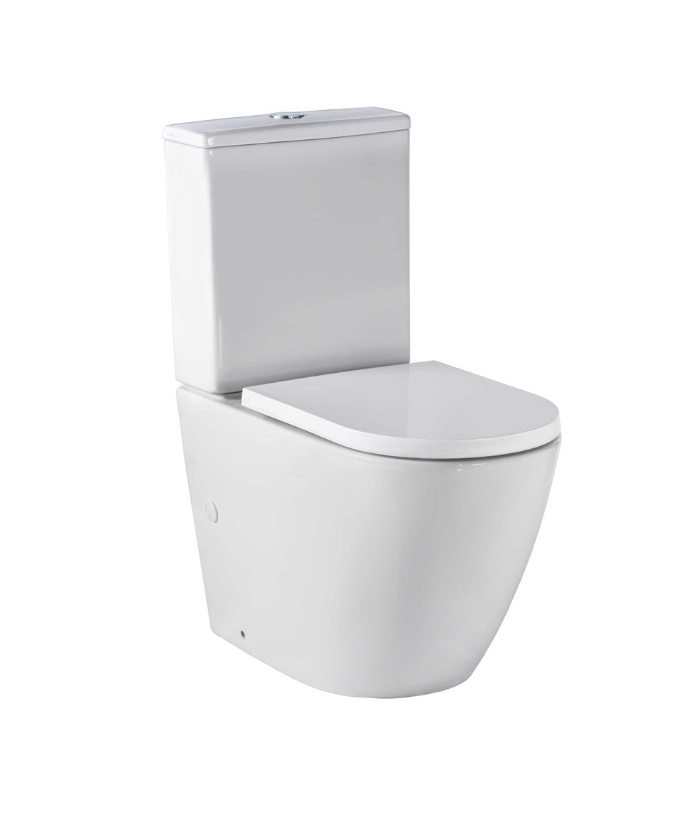 191748 | Arko Wall Faced toilet suite – White Gloss – choice of seats