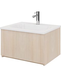 Rifco - Ashby Wall Hung Single Drawer Vanity 750mm Acrylic Top