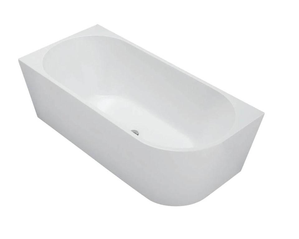 Cassa Designs Auris Left Corner Back to Wall Bathtub