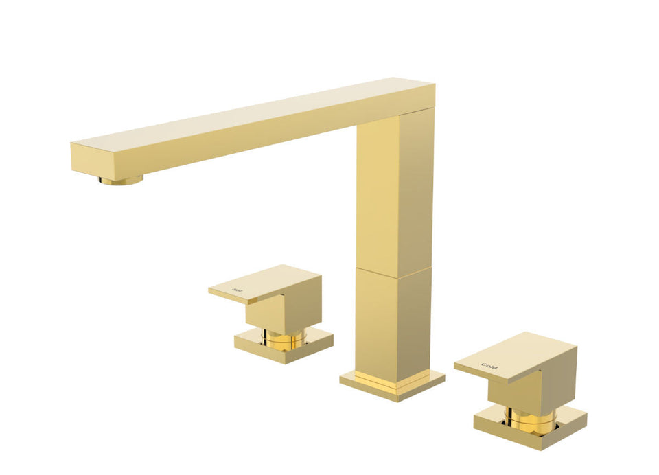 PAR Taps Burj Spa Set Swivel - 23k Gold (B20.061.1.11)