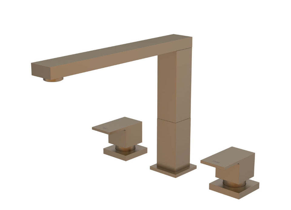 PAR Taps Burj Spa Set Swivel - Burnished (B20.061.1.52)