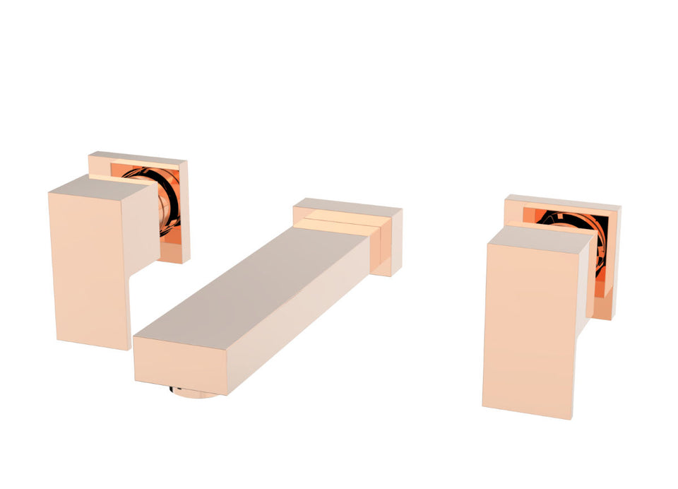 Burj Wall Basin Set 200mm Fixed