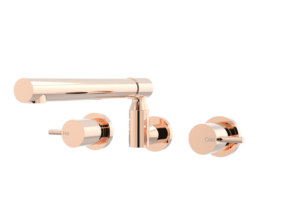 Lugano Spa Set Wall Swivel X/Large Lever Ceramic Disc
