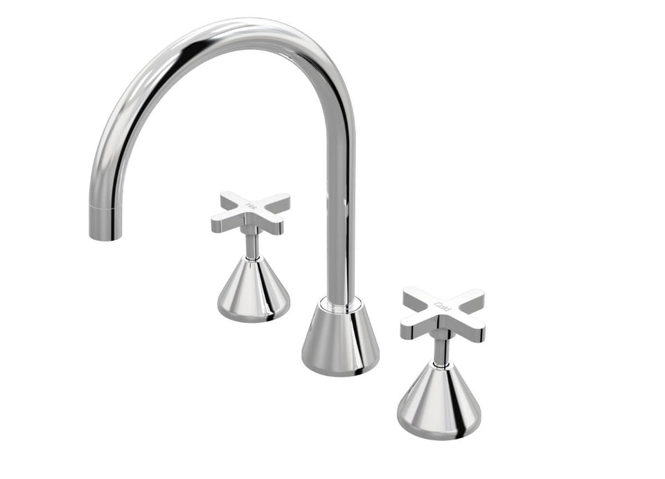 PAR Taps Forme Sink Set Swivel - Gunmetal (B27.051.1.23)