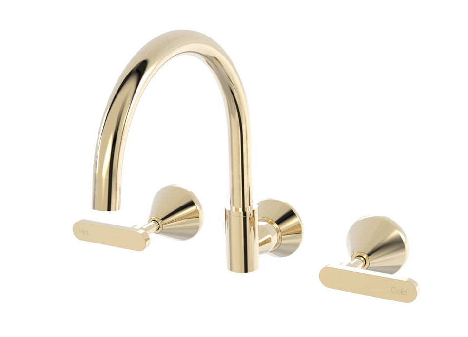 Forme Sink Set Wall Swivel Lever Ceramic Disc