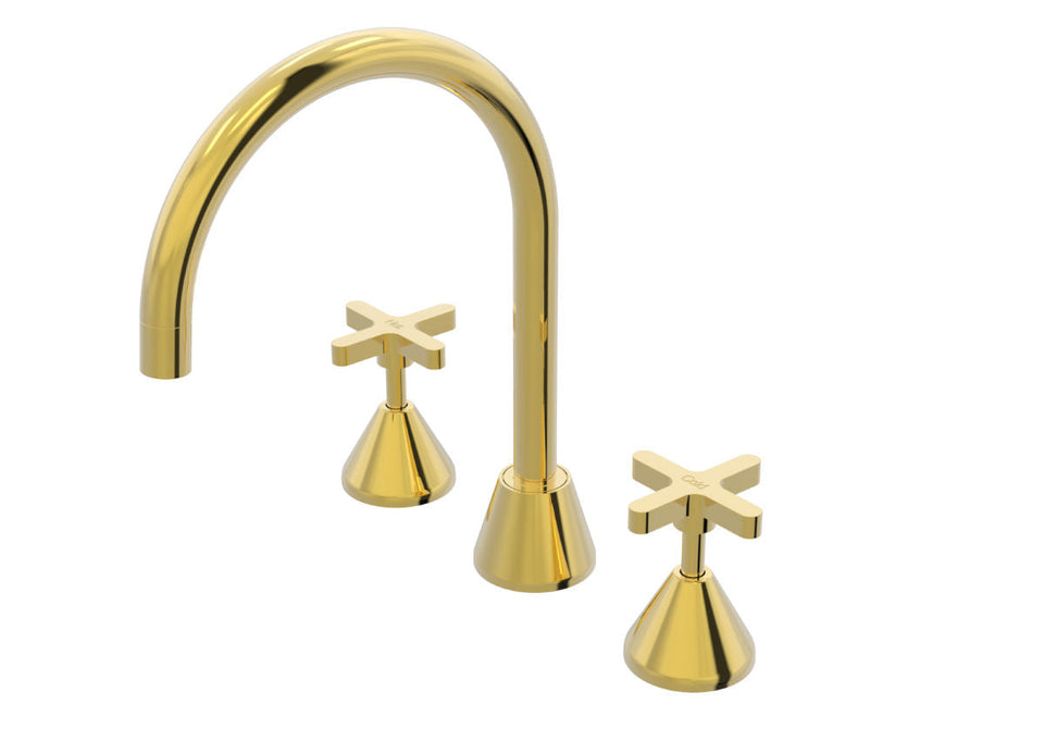 PAR Taps Forme Spa Set Swivel - 23k Gold (B27.061.1.11)
